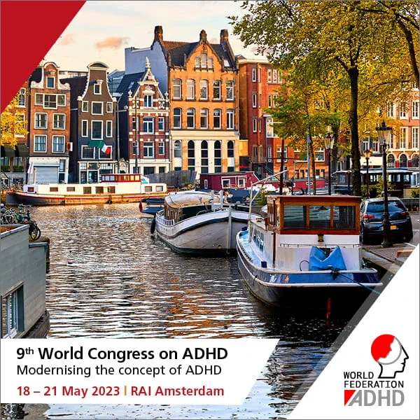 World Congress on ADHD 18 – 21 mei 2023