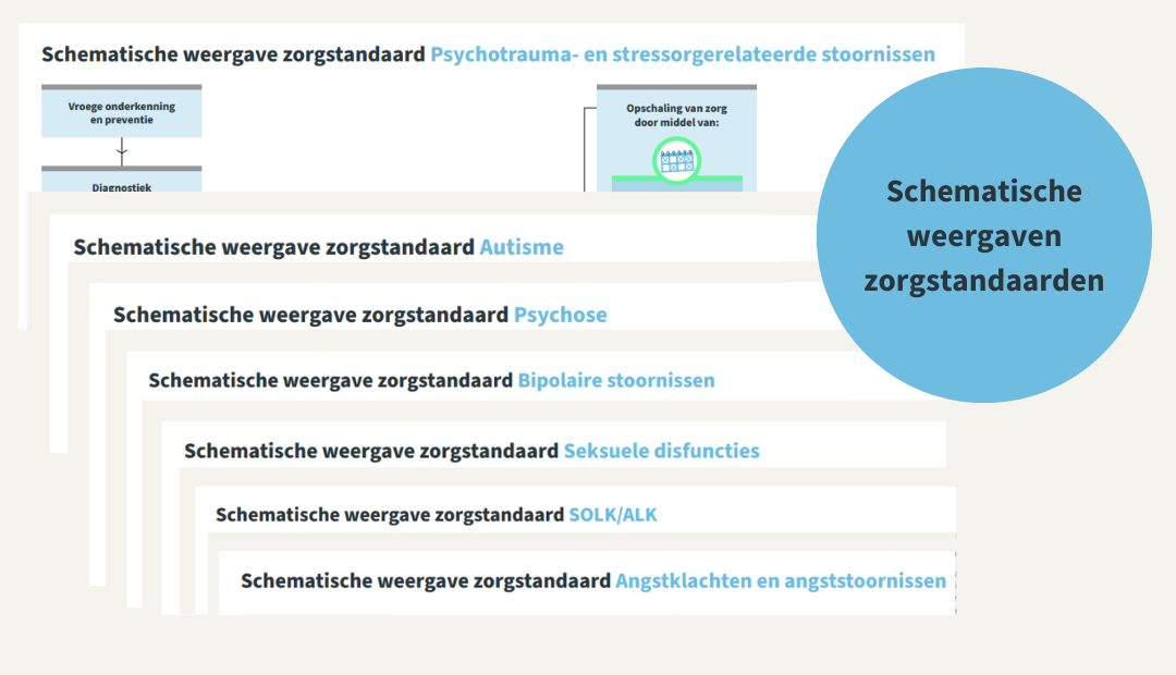 Nieuw: schematische weergaven van zorgstandaarden ADHD